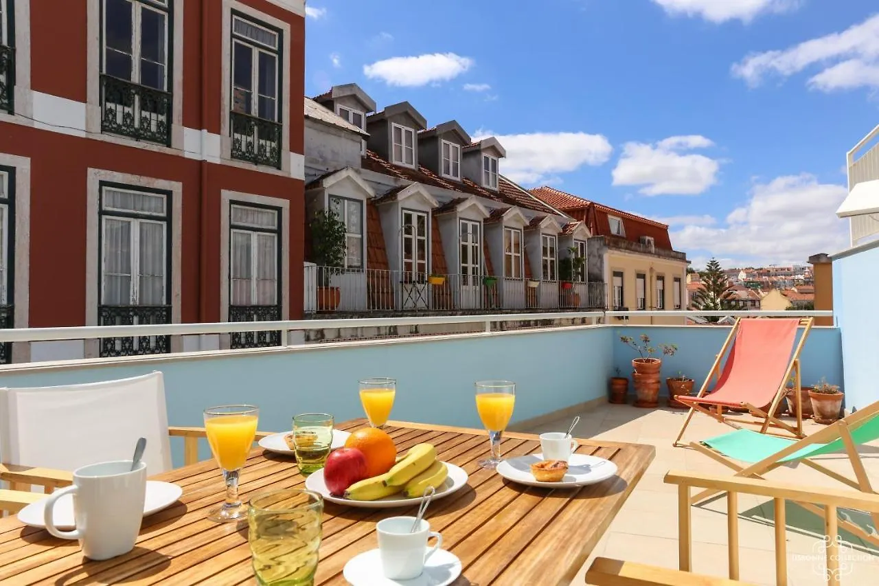 Azulejos' Charming Apartment With Terrace 2 By Lisbonne Collection  Lisbon